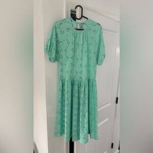 Brand new women’s green ASOS long dress size 0